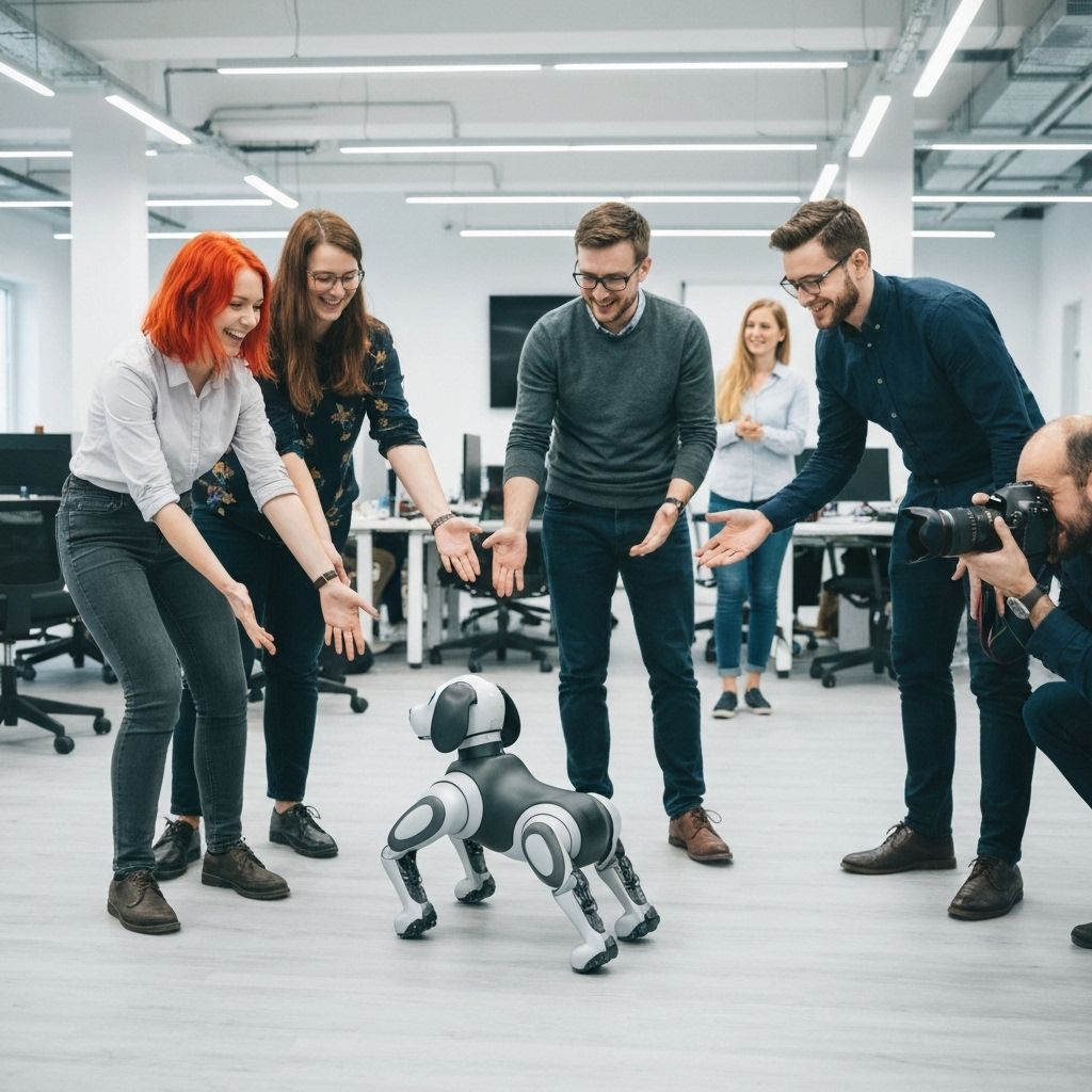 Corporate Robot Dog Event